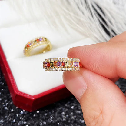 Delicate Stone Hoop Earrings