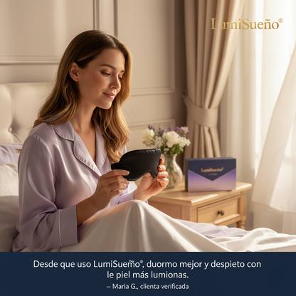 LumiSueño® Máscara para Dormir - Sueño profundo y reparador