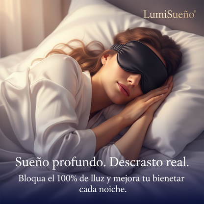 LumiSueño® Máscara para Dormir - Sueño profundo y reparador