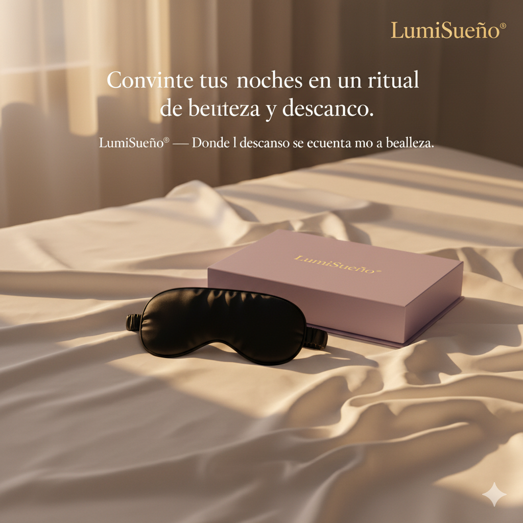 LumiSueño® Máscara para Dormir - Sueño profundo y reparador